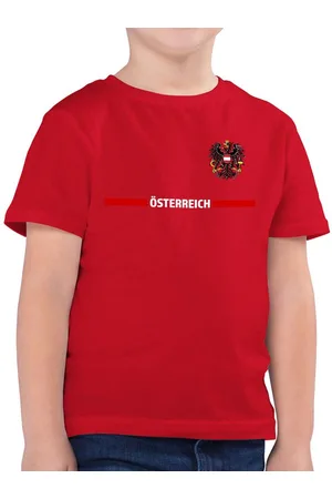 Shirtracer T-Shirt Österreich Trikot Wappen, Österreicher mit Stolz, Österreichisches F (1-tlg) 2026 Fussball WM Fanartikel - Verkäufer: