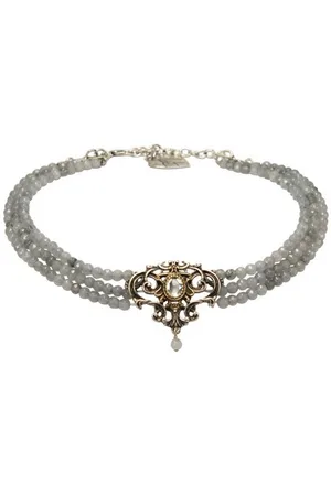 Alpenflüstern Kette mit Anhänger Kropfkette - OPHELIA - creme, - Verkäufer: Alpenwahnsinn Tracht & Lifestyle