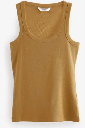 Next Shirttop Geripptes Premium Trägertop mit U-Ausschnitt (1-tlg) - Verkäufer: Germany GmbH