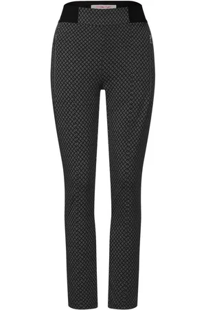 Street one Schlupfhose Skinny Fit Hose in Jacquard - Verkäufer: Lehmann Moden