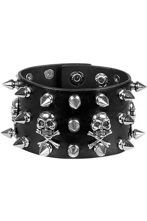 Boland Armband Nietenarmband Totenkopf - Verkäufer: MASKWORLD