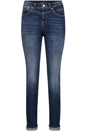 Mac 5-Pocket-Jeans Damen Jeans "Rich Slim" Straight Fit Slim Leg (1-tlg) - Verkäufer: engelhorn