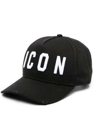 Dsquared2 Baseball Cap Icon Kappe Basebalkappe Trucker Mütze Verstellbarer Riemen, dezente Destroyed-Effekte, Gebogener Schirm - Verkäufer: eldigo