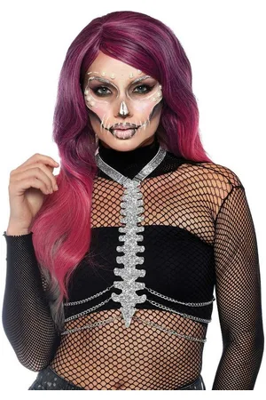 Leg Avenue Synthetikgürtel Glitzerknochen Körpergurt - Verkäufer: MASKWORLD