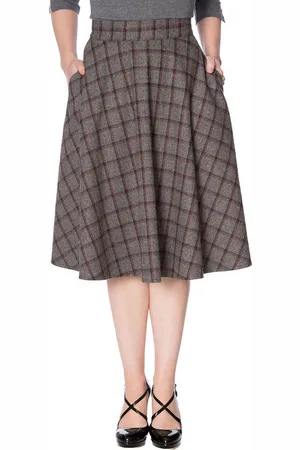 Banned Retro A-Linien-Rock Ladies Day Swing Skirt Vintage A-Linie Rock 50er - Verkäufer: Schompi Trading e.K.