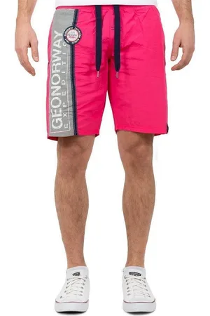 Geographical Norway Badehose Herren Badehose baqweenishi Men Fluo Pink L mit besonderem Look - Verkäufer: bans24