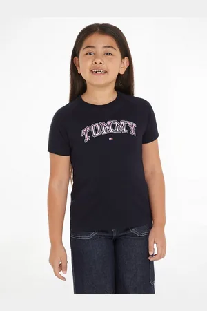 Tommy Hilfiger Kurzarmshirt VARSIY FOIL REG TEE SS Kinder bis 16 Jahre mit Logoprägung