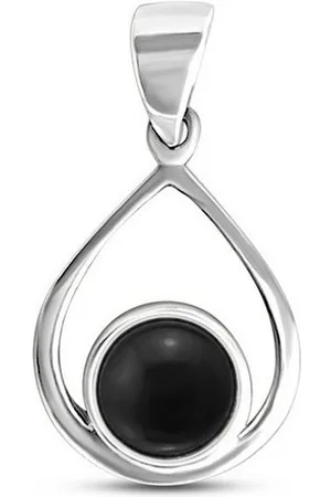 ALEXANDER YORK Kettenanhänger MUSCHELPERLMUTT schwarz, 925 Sterling Silber - Verkäufer: