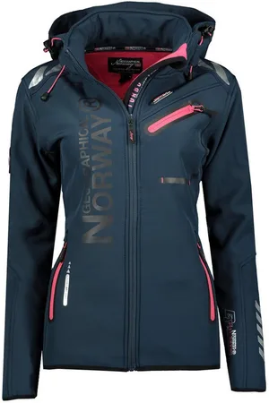 Geographical Norway Softshelljacke Damen Jacke 056 L / 40 Navy / Pink - Verkäufer: CLEO STYLE