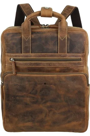 Greenburry Rucksack Vintage Business Leder Rucksack Backpack Daypack 1567-25 - Verkäufer: Bilvary