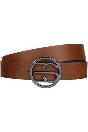 ESPRIT Ledergürtel brauner Koppel Leder Gürtel Logo Belt 070EA1S304-225 - Verkäufer: Bilvary