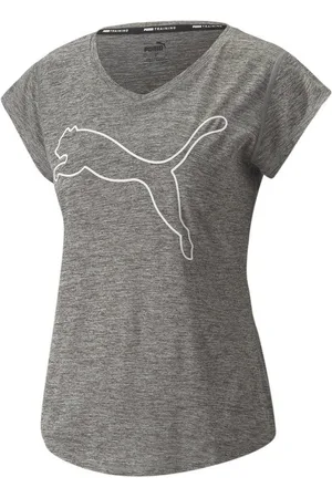 PUMA Trainingsshirt TRAIN FAVORITE HEATHER CAT TEE