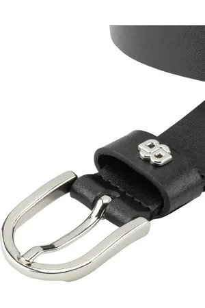 HUGO BOSS Ledergürtel Scarlet-BB_Sz25 mit Logo-Pin