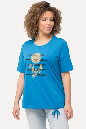 Ulla Popken T-Shirt T-Shirt Traumfänger Classic Rundhals Halbarm - Verkäufer: Popken Fashion Group