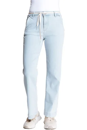 Zhrill Mom-Jeans Denim Pant ROA BLUE angenehmer Tragekomfort - Verkäufer: Trenddeal GmbH