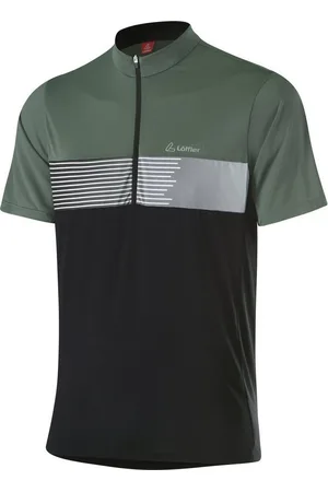 Löffler Radtrikot M BIKE SHIRT HZ SCALA 935 BLACK/OLIVE - Verkäufer: Sport Hopfmann GmbH