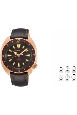 Seiko Automatikuhr Armbanduhr Herrenuhr Herren Männer SRPG18K1 Ø 42 mm Leder - Verkäufer: woolloom