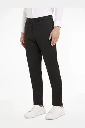 Calvin Klein Chinohose MODERN TWILL SLIM CHINO mit Logoprägung