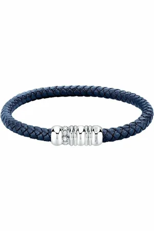 Morellato Kette mit Einhänger Timeless leather bracelet for men Moody SQH55 - Verkäufer: Parfümerie Wilhelm Haas