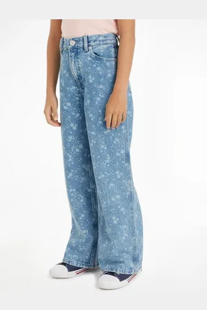 Tommy Hilfiger Bootcut-Jeans MABEL FLOWER DENIM Kinder bis 16 Jahre im 5-Pocket-Style