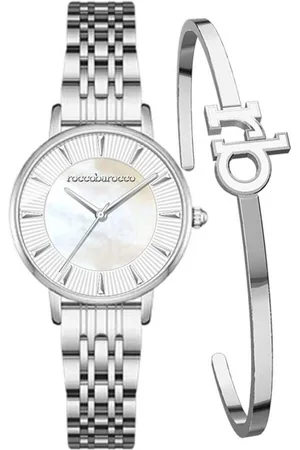 Rocco Barocco Luxusuhr Rocco Barocco RB.4659L-01M Damenuhr und Armreif Set - Verkäufer: Parfümerie Wilhelm Haas