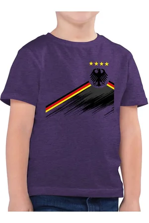 Shirtracer T-Shirt Adler Trikot mit Deutschland Flagge, Nationalmannschaft Germany 4 Ste (1-tlg) 2026 Fussball WM Fanartikel - Verkäufer: