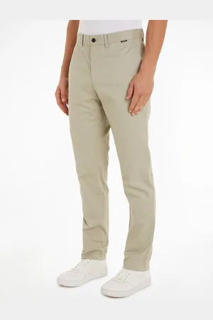 Calvin Klein Chinohose MODERN TWILL SLIM CHINO mit Logoprägung