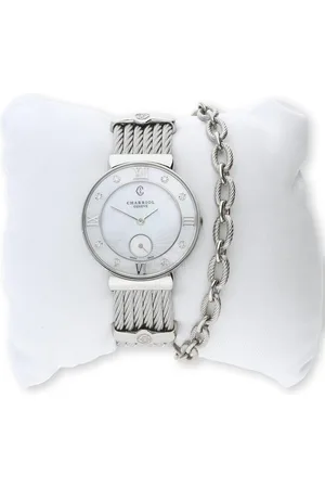 Charriol Quarzuhr Damenarmbanduhr ST30SD.560.008 St. Tropez Edelstahl mit Diama, (1-tlg) - Verkäufer: Juwelier-Bacak