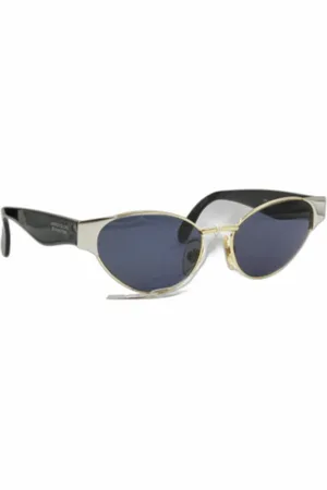 Benetton Sonnenbrille Vereinigte Farben der Sonnenbrille Metallic Silber Oval für Frauen - Verkäufer: Parfümerie Wilhelm Haas