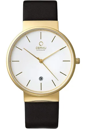 Obaku Luxusuhr Klar V153GDGWRB Herrenuhr - Verkäufer: Parfümerie Wilhelm Haas