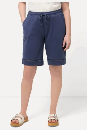 Ulla Popken Jeansshorts Shorts Lochstickerei Elastikbund Biobaumwolle - Verkäufer: Popken Fashion Group