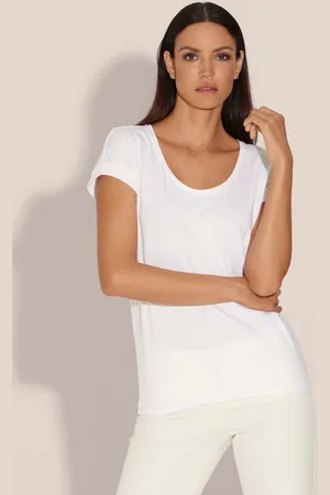 Madeleine Kurzarmshirt Shirt mit Rundhals-Ausschnitt - Verkäufer: Premio Fashion GmbH