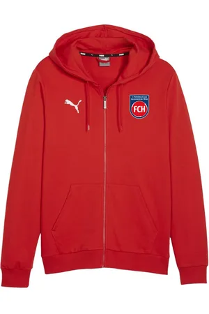 PUMA Sweatjacke 1. FC Heidenheim Kapuzenjacke Freizeitjacken Baumwolle - Verkäufer: 11teamsports