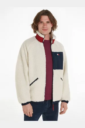 Tommy Hilfiger Outdoorjacke TJM OUTDOOR TEDDY JACKET EXT mit Logoprägung