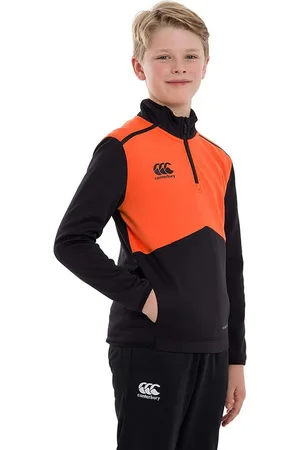 Canterbury Trainingspullover Reißverschluss, eingriffstaschen, Fleece, Gr. 8 jahre (128) - Verkäufer: Tobil