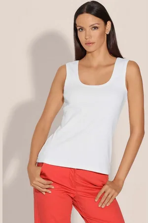Madeleine Shirttop Ärmelloses Rippen-Top - Verkäufer: Premio Fashion GmbH