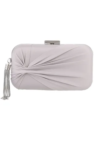 Ital-Design Schultertasche Kleine, Damentasche clutch schultertasche in Hellgrau - Verkäufer:
