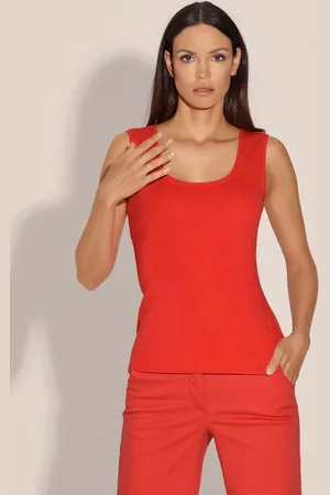 Madeleine Shirttop Ärmelloses Rippen-Top - Verkäufer: Premio Fashion GmbH