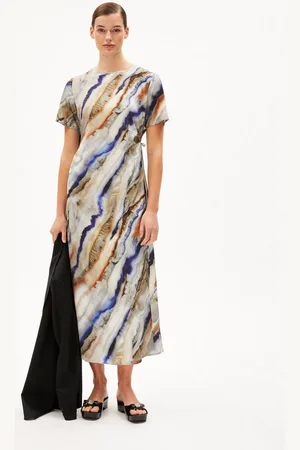 Armedangels Maxikleid SEDISAA PÄRLAA Damen (1-tlg) Webkleid Regular Fit aus TENCEL™ Lyocell Mix - Verkäufer: