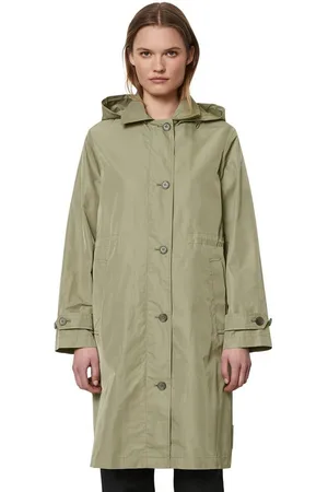 Marc O’ Polo Trenchcoat Im lockeren Fit und leichten A-Shape