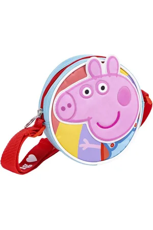 Peppa Pig Turnbeutel Mädchen Tasche Umhängetasche Handtasche, großes Peppa Logo - Verkäufer: fabelkids