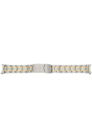 JuwelmaLux Uhrenarmband Uhrenband Unisex Bicolor Edelstahl JL30-10-5025 - Verkäufer: Juwelier-Bacak