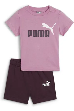 PUMA Trainingsanzug MINICATS TEE & SHORTS SET (2-tlg)