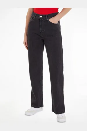 Tommy Hilfiger Loose-fit-Jeans Betsy Mid Rise mit Logo-Badge