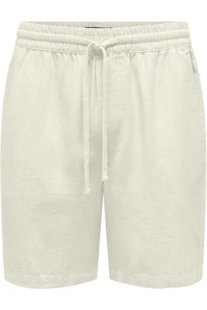 Only & Sons Sweatshorts Shorts Kurze Basic Jogger Sweat Pants ONSTEL VISC LIN SHORTS 0075 - Verkäufer: ARIZONAS