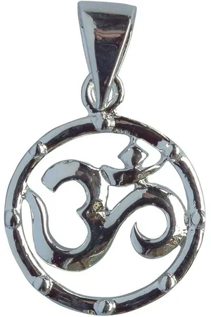 Saraswati Kettenanhänger Anhänger "Om Circle" Silber 925 1,5cm, 1,5g. - Verkäufer: Devananda
