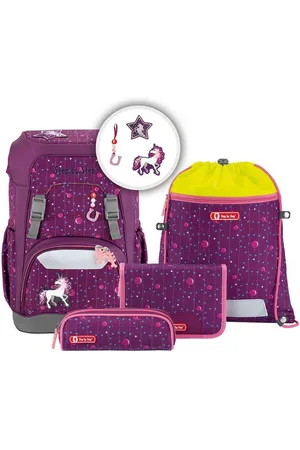 STEP BY STEP Schulrucksack Giant (5tlg., inkl. Etui, Schlampermäppchen, Sportbeutel und Magic Mags) - Verkäufer: Ranzenfee & Koffertroll GmbH