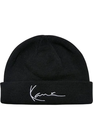 Karl Kani Beanie Unisex KA-HW031-001-01 Signature Fisherman Hat black (1-St)