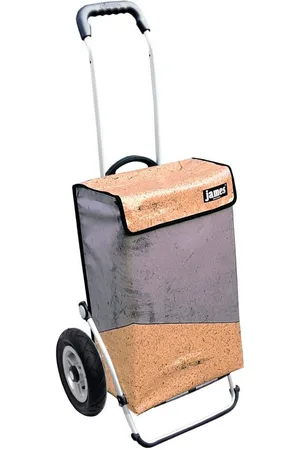 JAMES Einkaufstrolley LENUM - stabiler Einkaufswagen mit individuellem Design, Handmade in Austria - Einkaufsbegleiter mit viel Stauraum - trägt 40kg - Verkäufer: Warenhaus 23