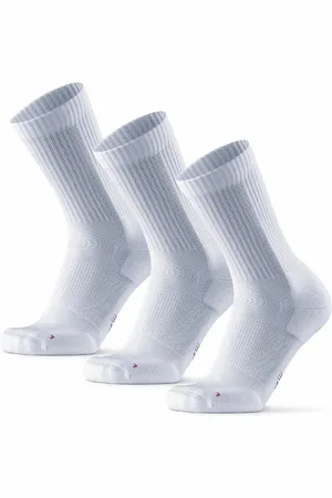 DANISH ENDURANCE Basicsocken Long Distance Crew (3-Paar) Wadenlange Sportsocken für Läufer, Anti-Blasen & Rutschfest - Verkäufer: GoJungo GmbH